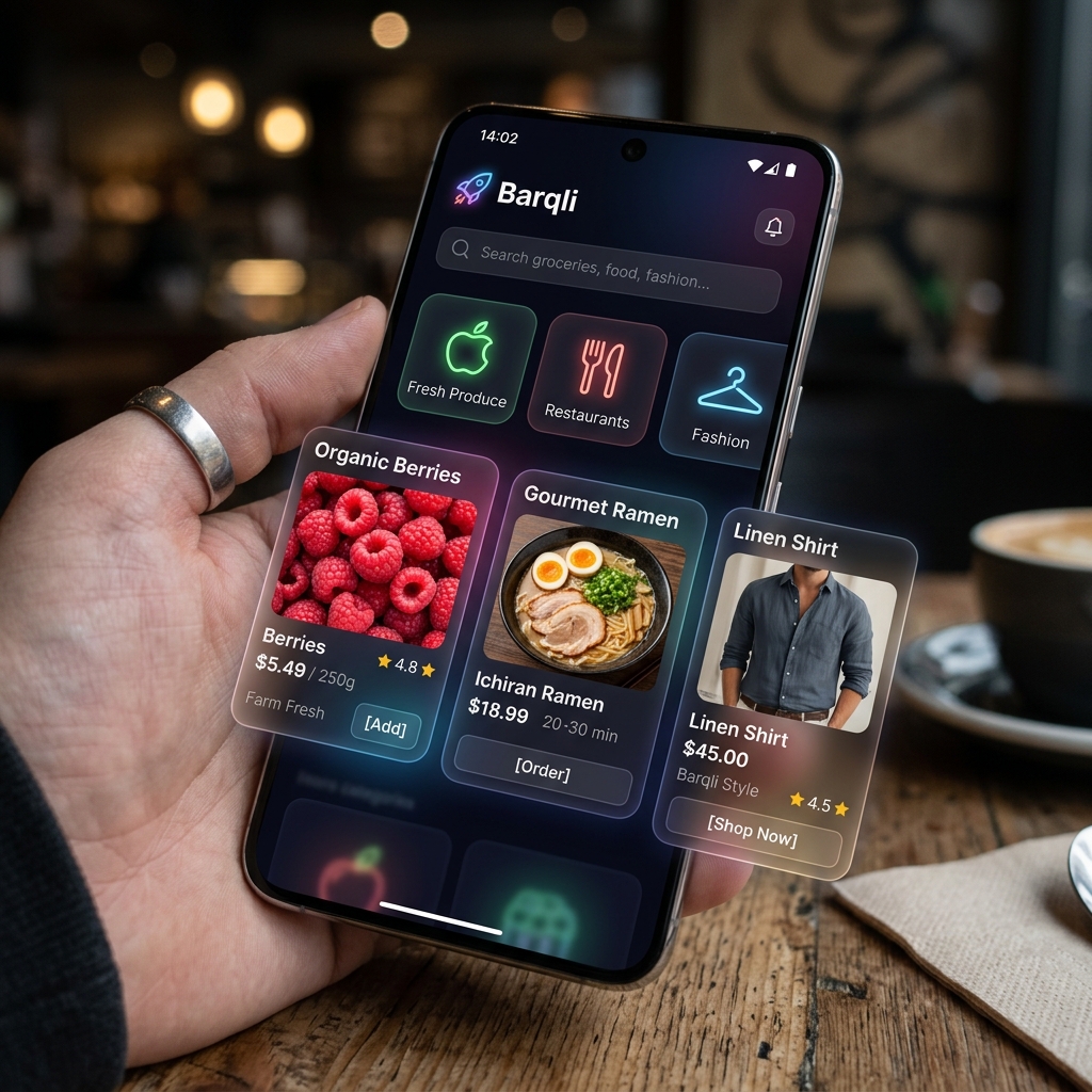 Barqli B2C Shopping App