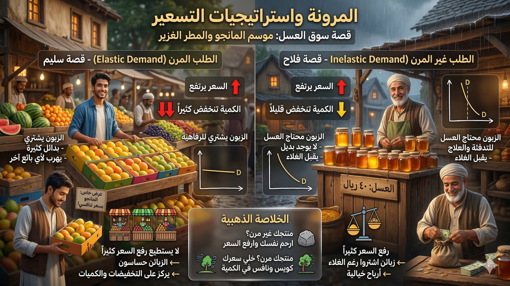 لماذا بعض المنتجات تتحمل رفع السعر… وأخرى تخسر الزبائن فورًا؟
