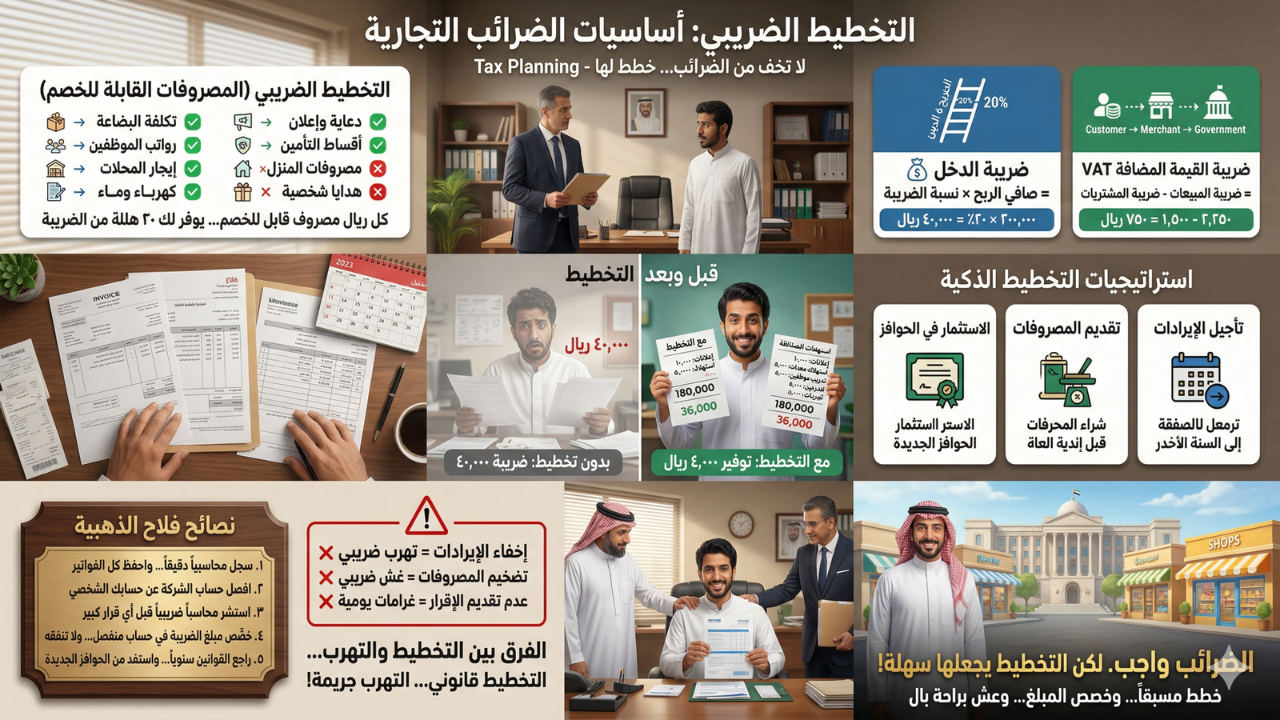 📊 التخطيط الضريبي: هل هو توفير مشروع أم مخاطرة غير محسوبة؟