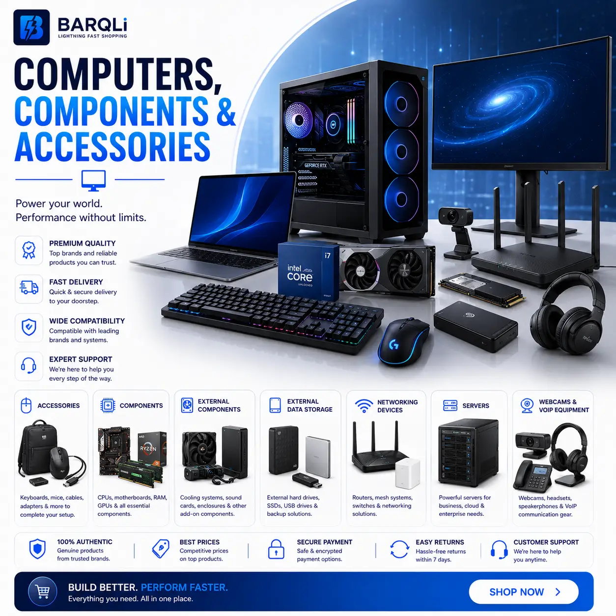 Computers, Components & Accessories